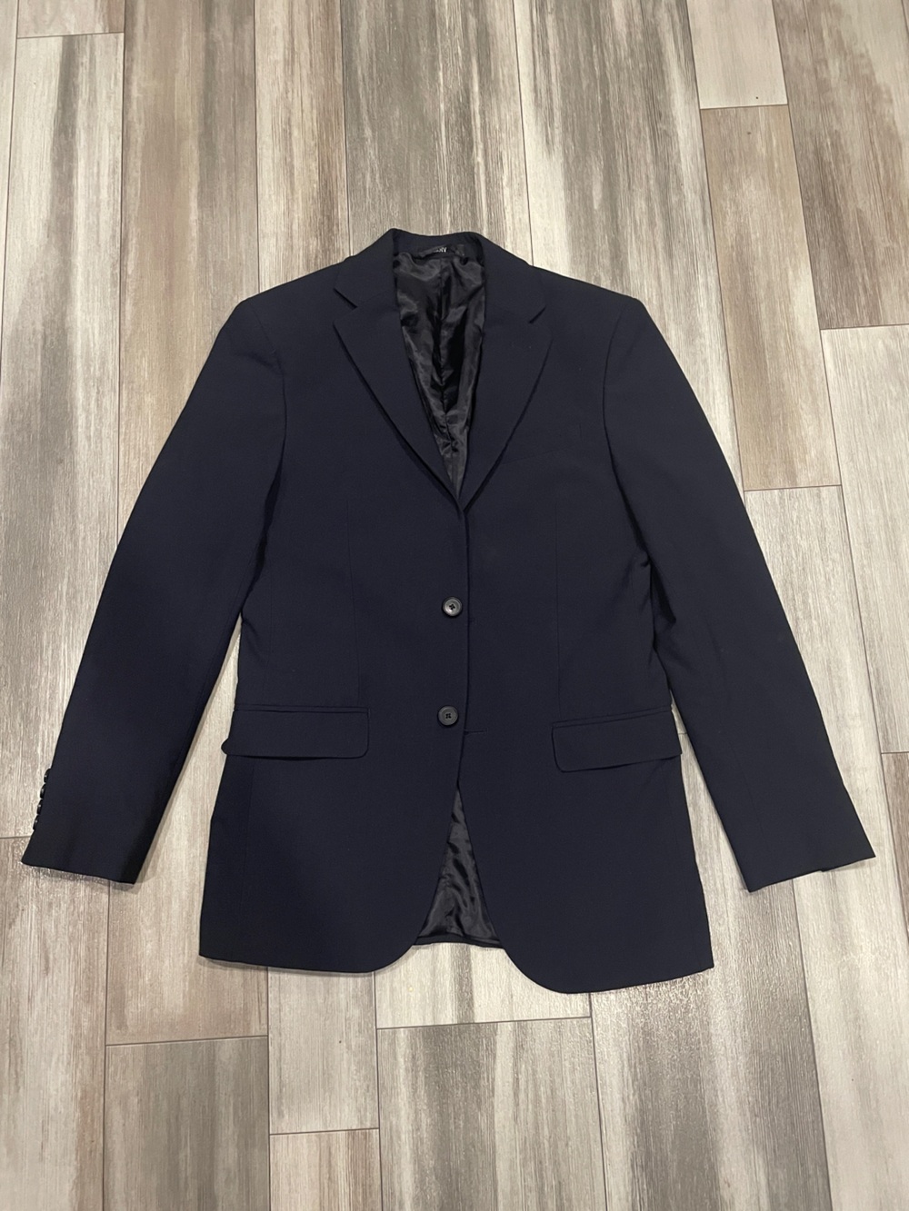 Men's DNKY Classic Navy Blazer Button down Formal Jacket Sport Coat size 36R
